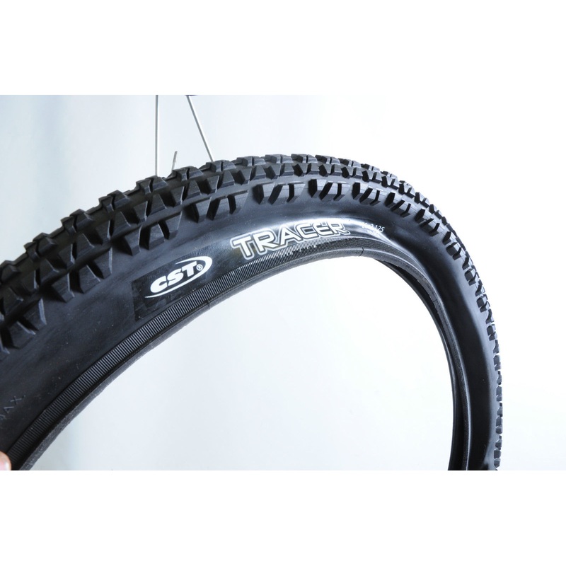 CST TRACER WORKHORSE JUNIOR MTB BIKE TYRE 24 X 1.95 BLACK SKINWALL RRP 19.99