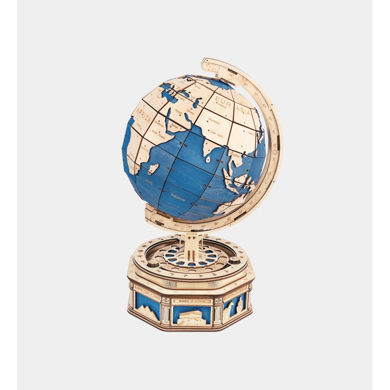 ROKR The Globe Model 3D Wooden Puzzle ST002