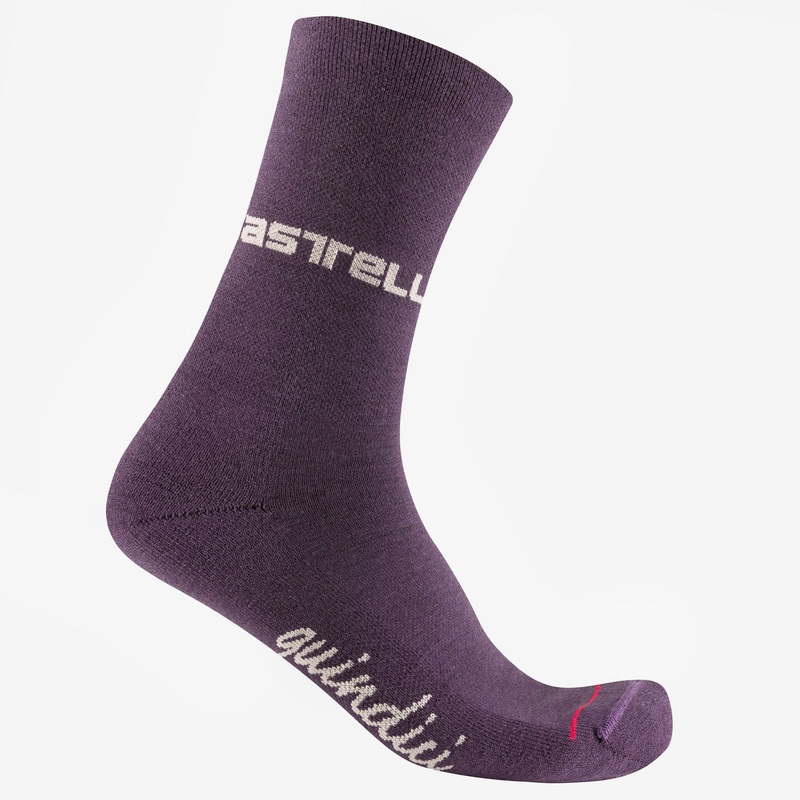 Calze donna Castelli Quindici Soft Merino – Viola