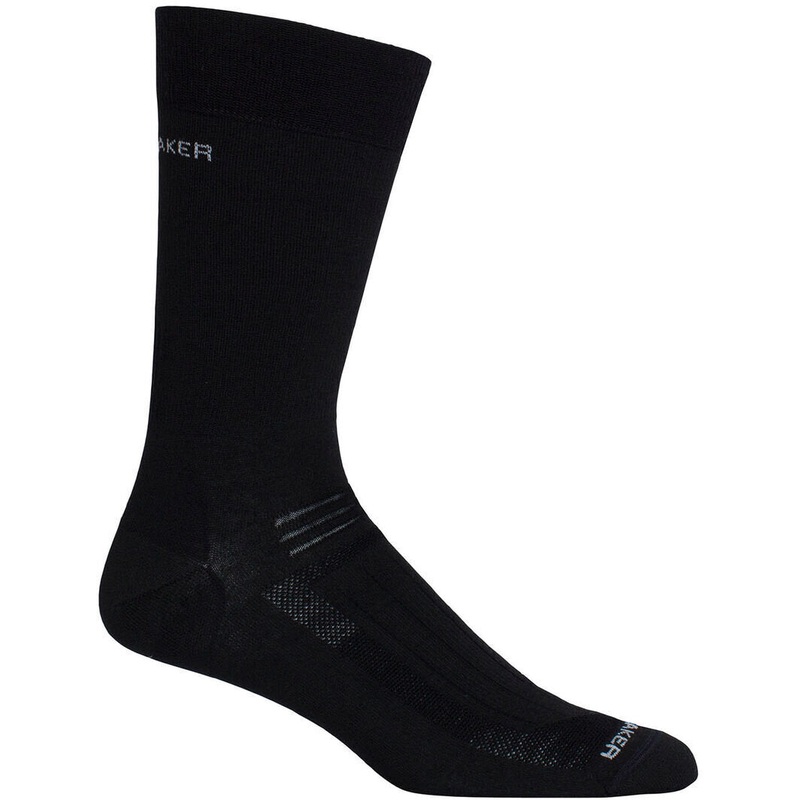 Hike Liner Crew Socks – Men’s|Black|Small|Medium|Large|X-Large