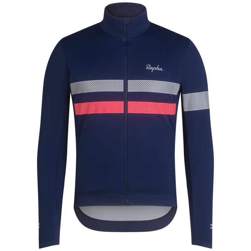 Maglia maniche lunghe Rapha Brevet Gore-Tex Infinuim – Blu