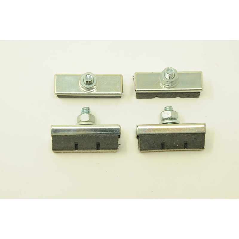 Raleigh RSW16 Riders Get Better Wet Weather Braking 4x Leather Brake Blocks Shoe