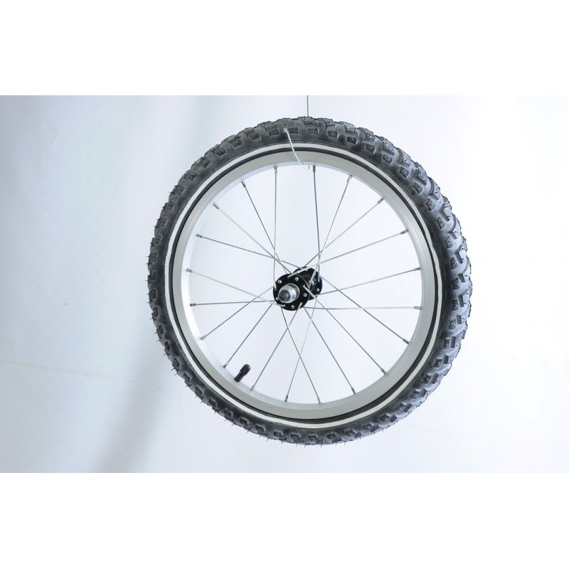 COMPLETE 16 x 1.75 ALLOY RIM FRONT WHEEL FITTED WITH TYRE & TUBE SALE PRICE NOW