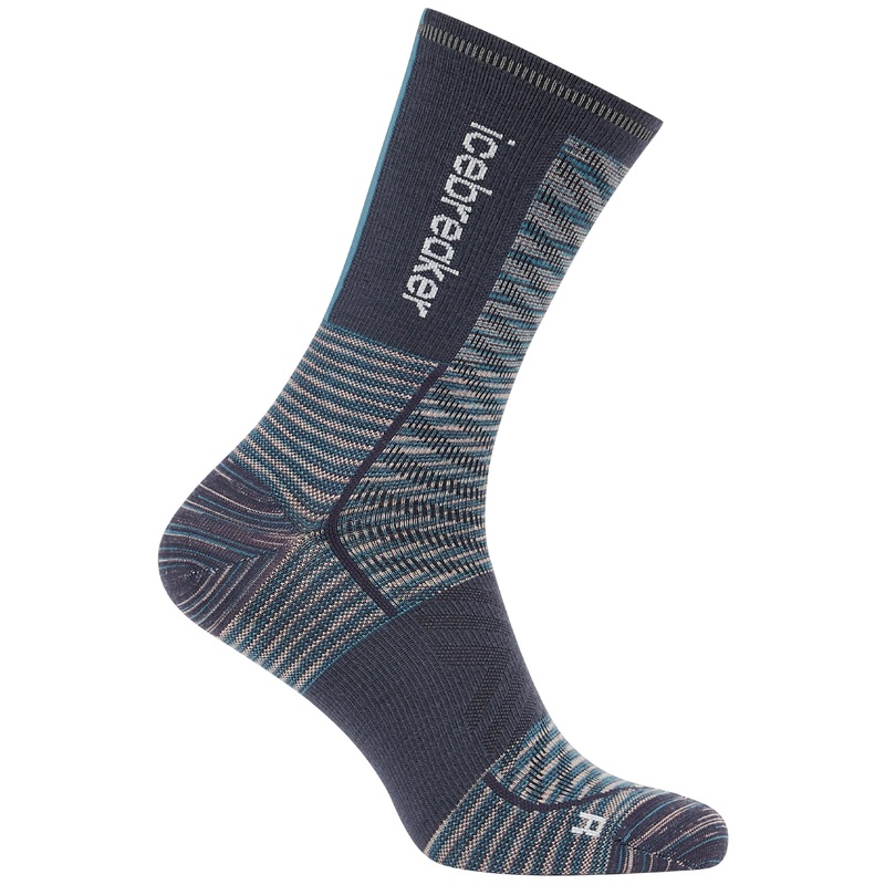 Merino Blend Run+ Ultralight Crew Fusion Dye Sock – Men’s