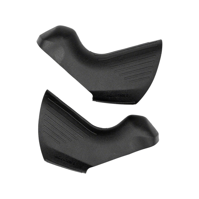Microshift Sword Drop Bar Shift/Brake Lever Hoods (Black) (Pair)