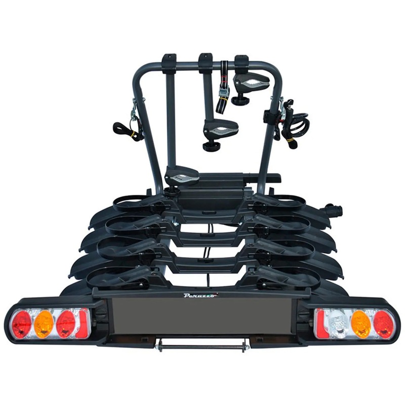 Portabici Peruzzo Pure Instinct per 4 biciclette per gancio traino