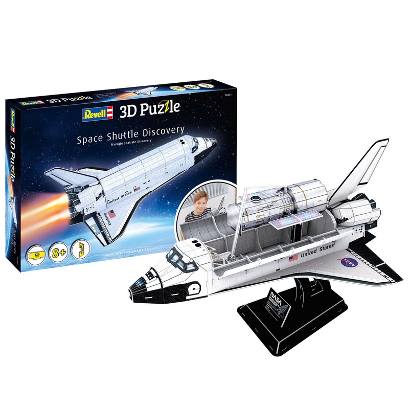 Revell NASA Space Shuttle Discovery 1:200 3D Puzzle 00251