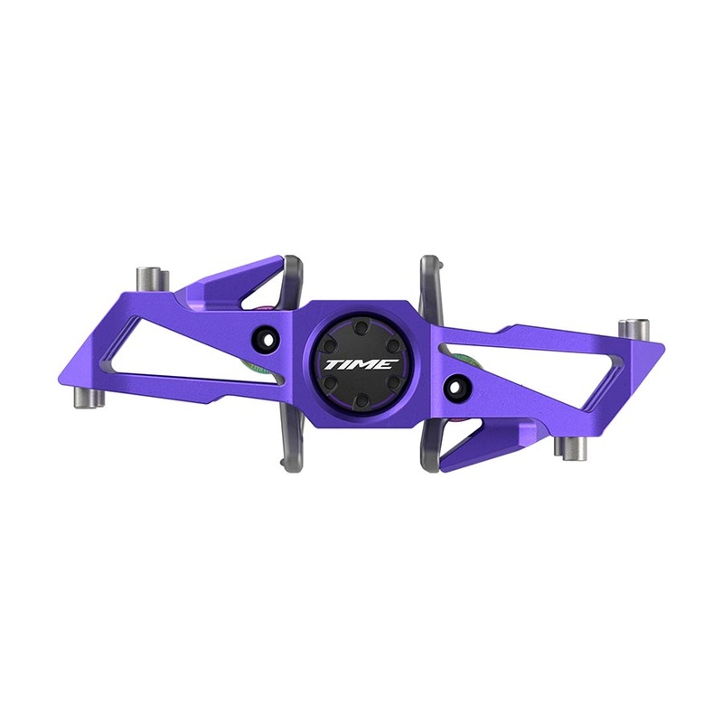 Time Speciale 10 Pedals – Dual Sided Clipless Platform Aluminum 9/16 Purple Large B1