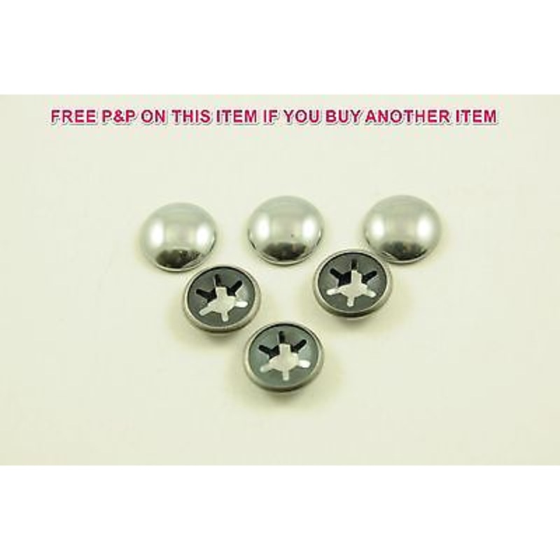 6 x 1-4 STAR LOCK DOME END AXLE CAPS BIKES,TRIKES,WHEELED TOYS MODELS GO KARTS