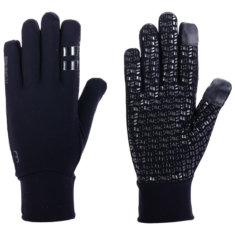 BBB BWG-11 RaceShield Men’s Full Finger Cycling Gloves Black Small