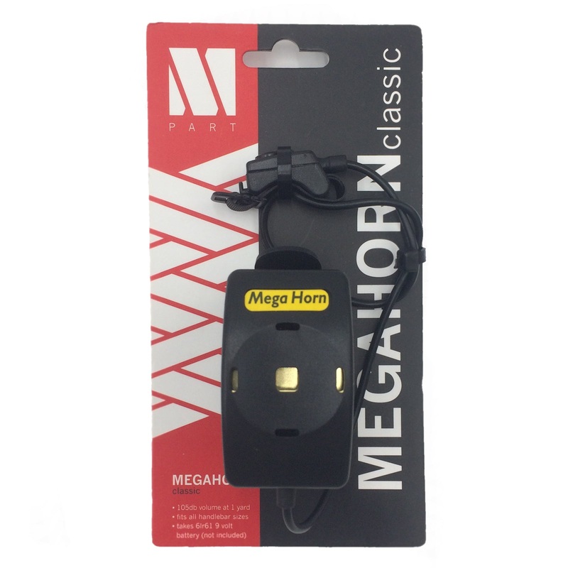 M-Part Classic Megahorn Electronic Bike Horn