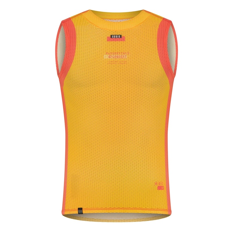 Maglia intima senza maniche Gobik Second Skin Spectra – Giallo
