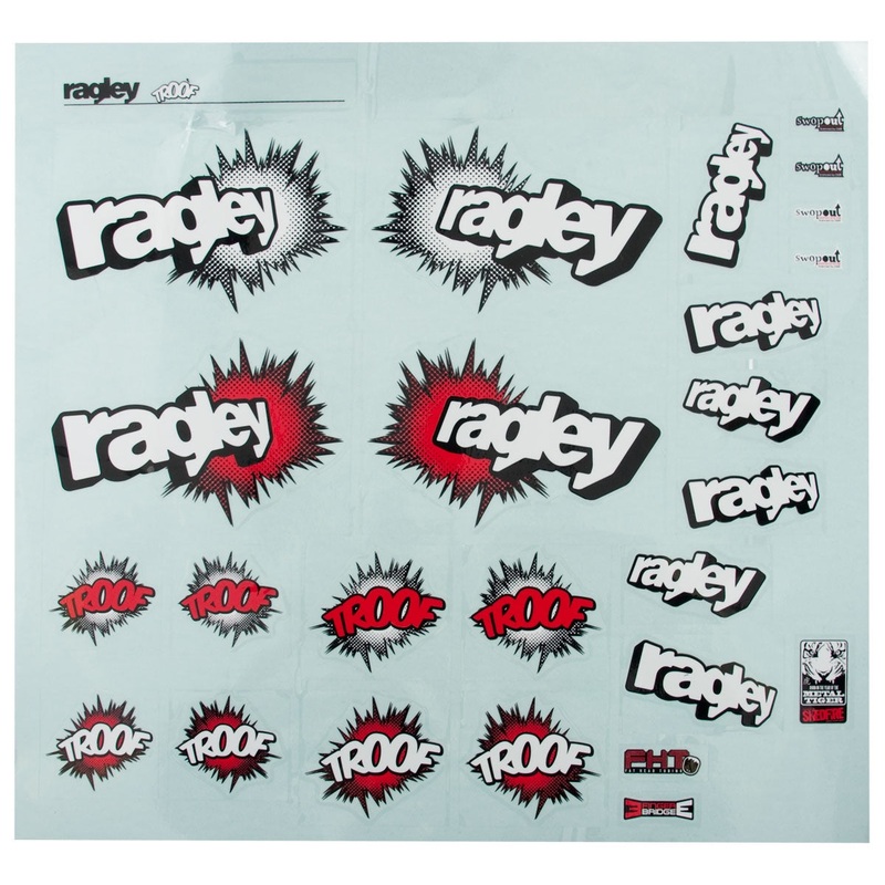Ragley Troof Bike Decal Sticker Set suit MTB Downhill