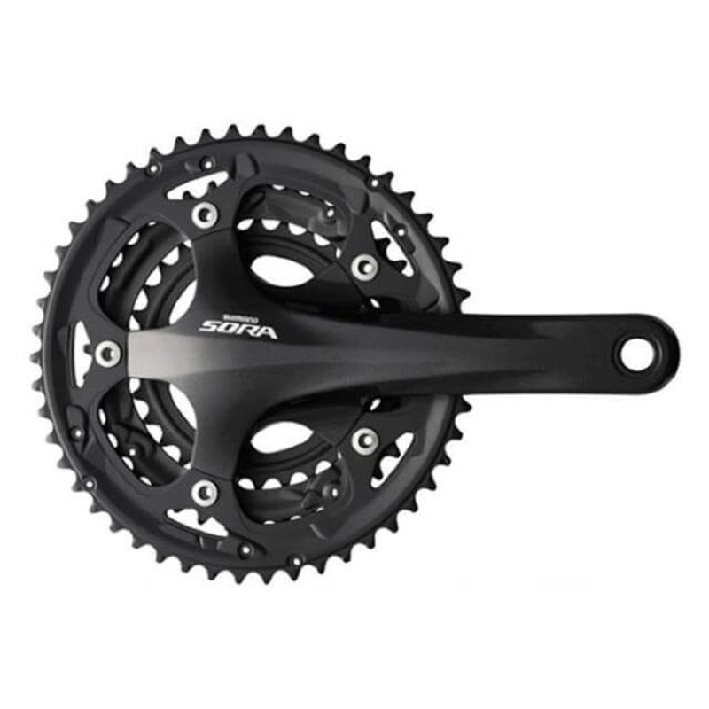Shimano Sora FC-R3030|165MM 50/39/30T|170MM 50/39/30T|175MM 50/39/30T|GREY