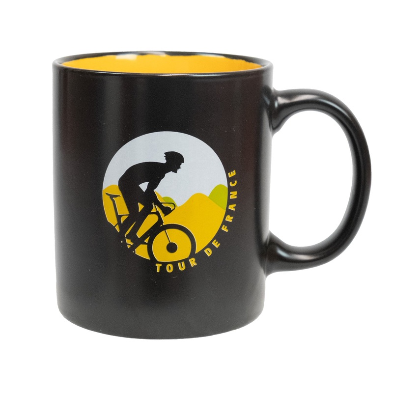 Tazza in ceramica Tour de France 2025 – Nero