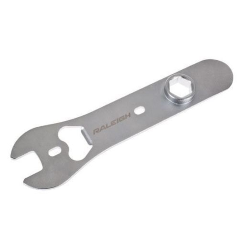 Raleigh Tool SS-15 Single Speed 15mm Bike Pedal Wrench Spanner, Tyre Lever, Bottle Opener etc