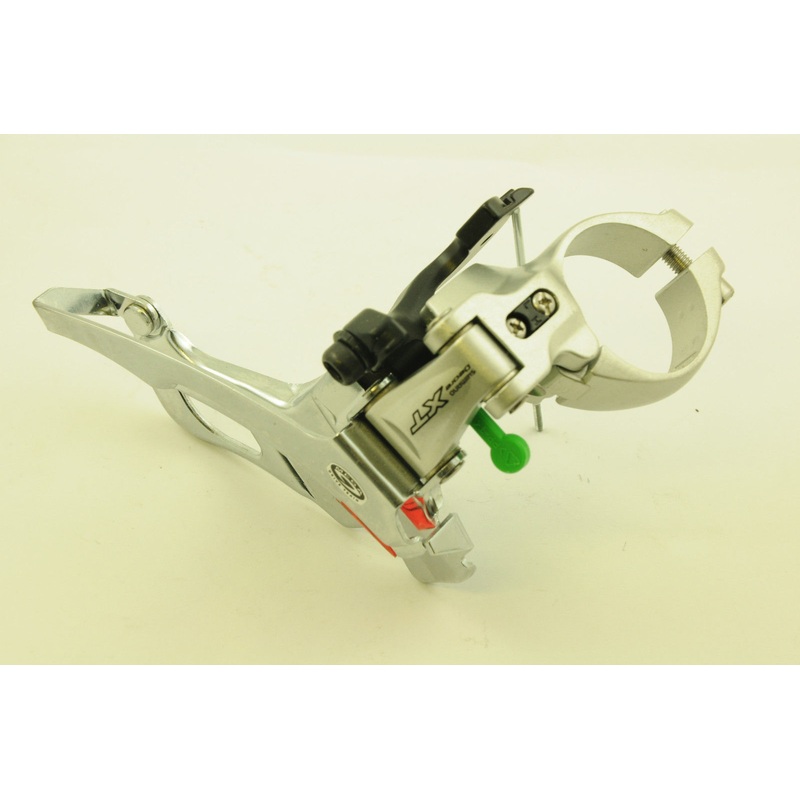 SHIMANO DEORE XT FD-M761A 9 SPEED MTB FRONT GEAR MECH DERAILLEUR DUAL PULL 34.9m