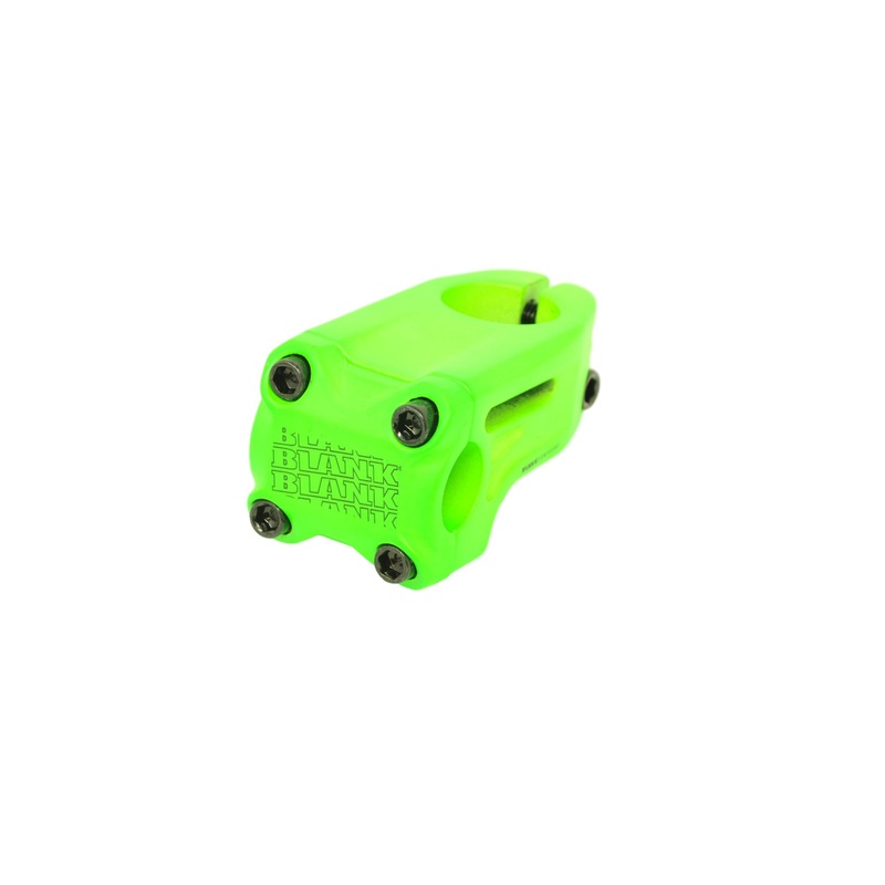 Blank Value BMX Handlebar Stem Neon Green 1 1-8 22.2mm
