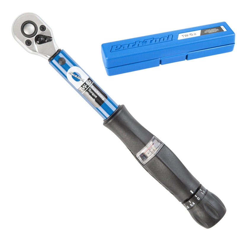 Park Tool TW-5.2 Torque Wrench 2-14Nm 3/8 Drive