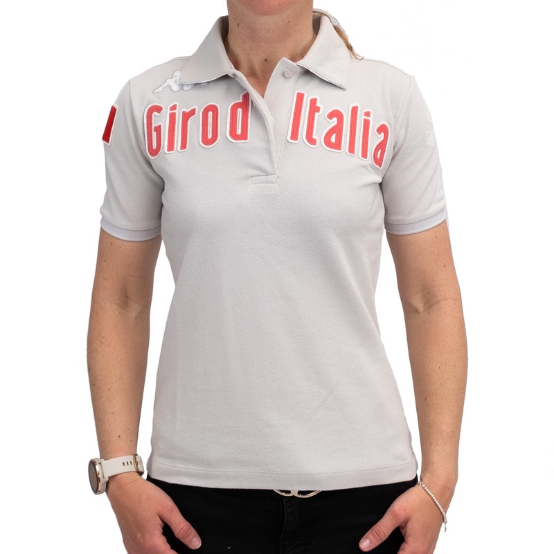 Polo donna Giro d’Italia Eroi – Grigio