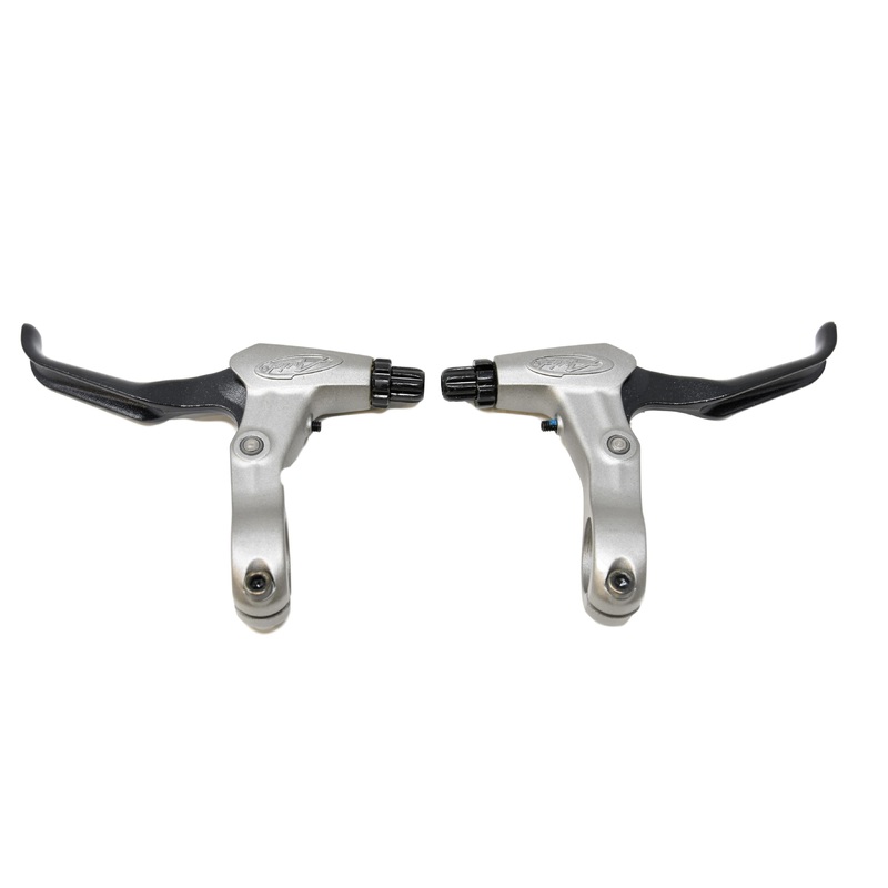 Pair Avid FR-5 Mtb Mechanical Disc 2 Finger Brake Levers Also Suit V & Linear Brakes