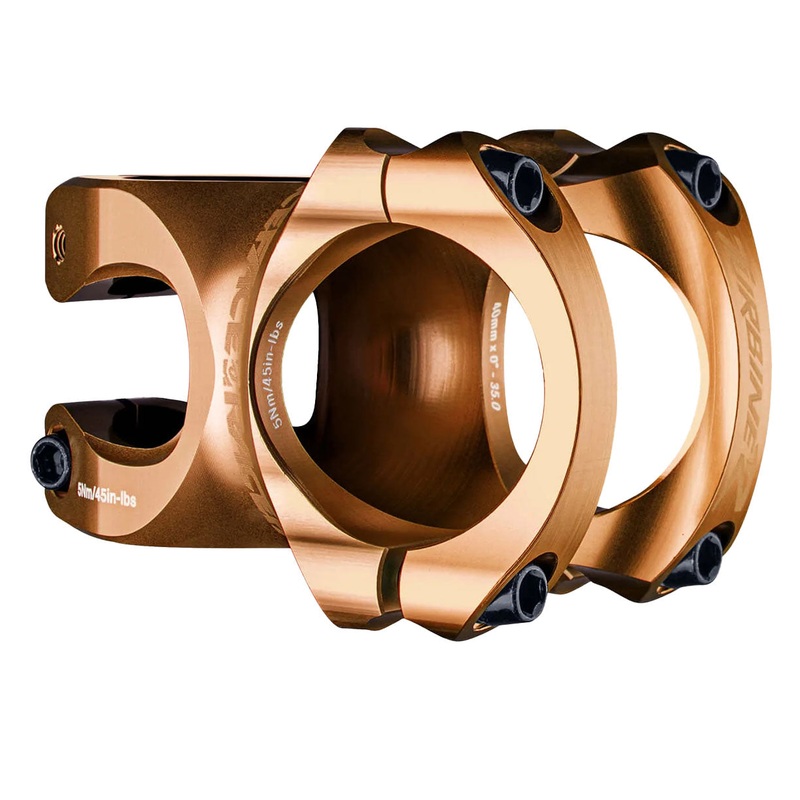 RaceFace Turbine R 35 Stem – 32mm 35mm Clamp +/-0 1 1/8 Gold