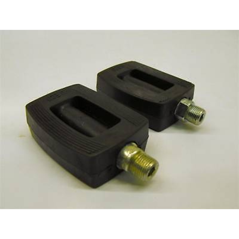 RALEIGH 70’S 80’s ERA STYLE JUNIOR BLACK 1-2 UNION BLOCK PEDALS KIDS BIKE