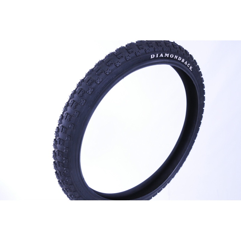 BMX DIAMOND BACK 20 X 2.125 COMP III STYLE TREAD BIKE TYRE ALL BLACK DBX056