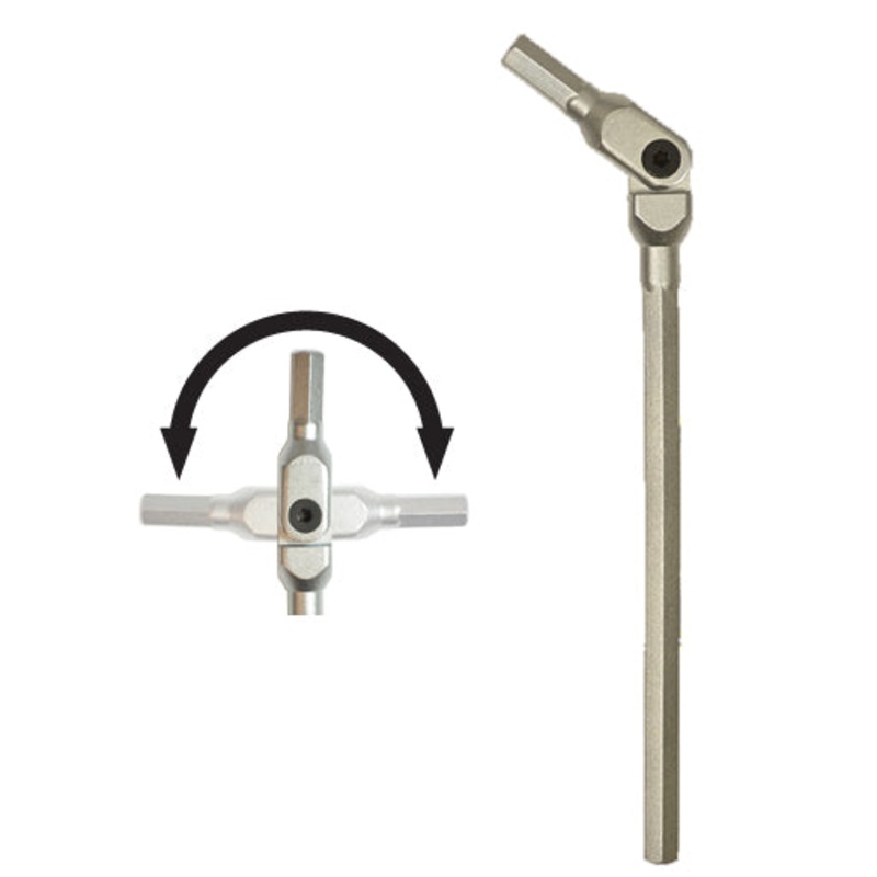 Bondhus Pro Swivel Head Hex Allen Key Tool