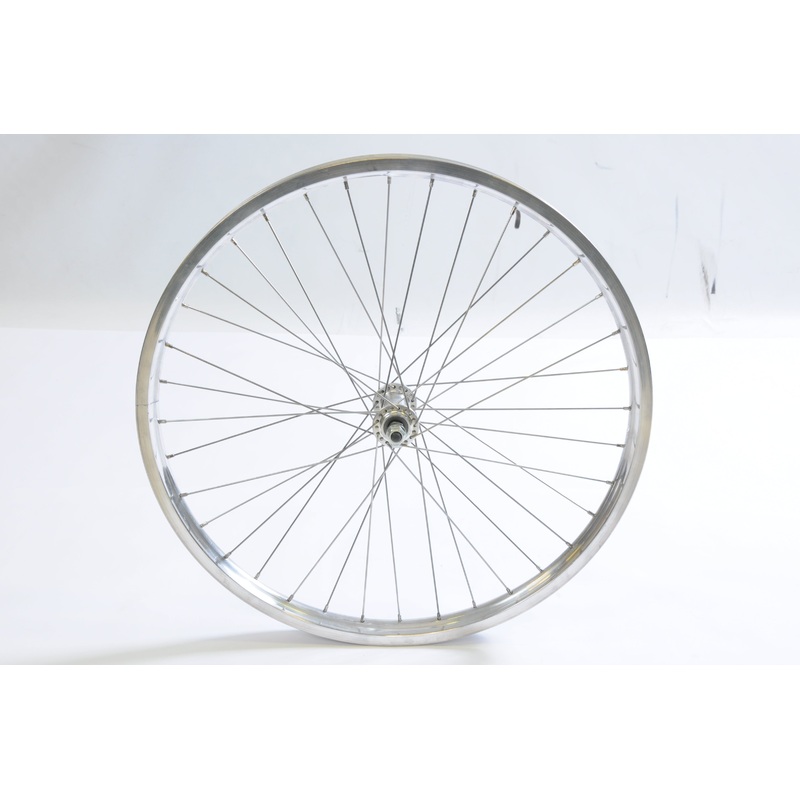 CRUISER BIKE 24 x 1.75 (507) WIDE RIM POLISHED ALLOY RIM FRONT WHEEL ELECTRA HAWAII