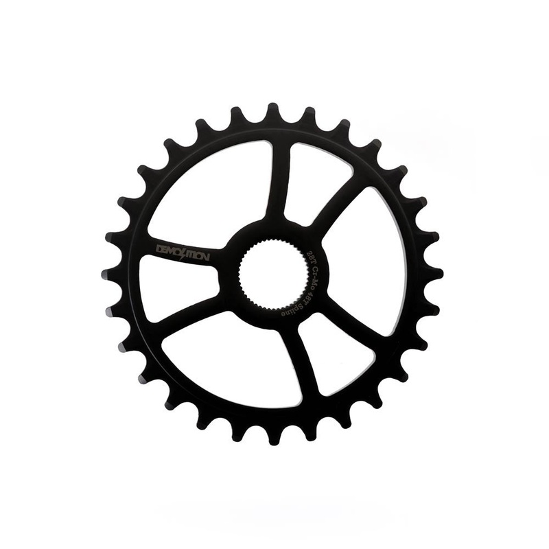 Demolition Mugatu BMX Sprocket 28t Black 24mm Spline 1-8