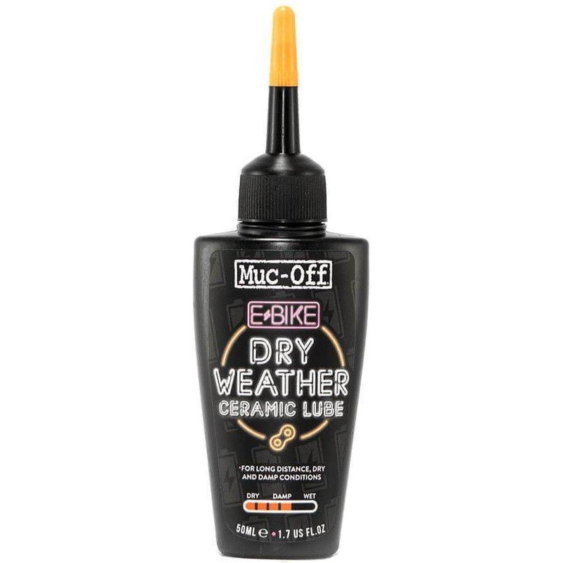 Muc-Off E Bike Dry Weather Ceramic Bike Chain Lube 50ml (1.7oz)