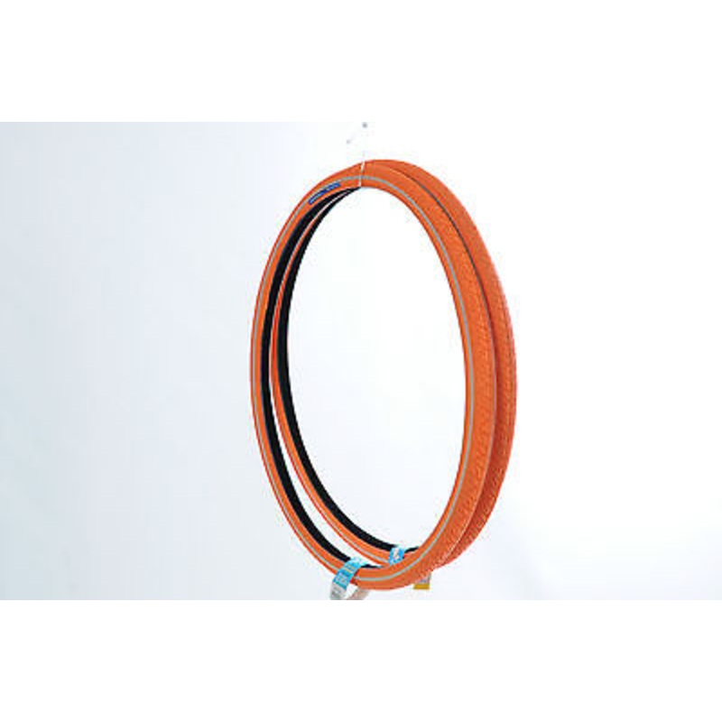 PAIR ORANGE DUTCH PERFECT TYRES 700x38c,28 x 1 5-8 x 1 1-2 (SRI-27)SALE 50%+ OFF