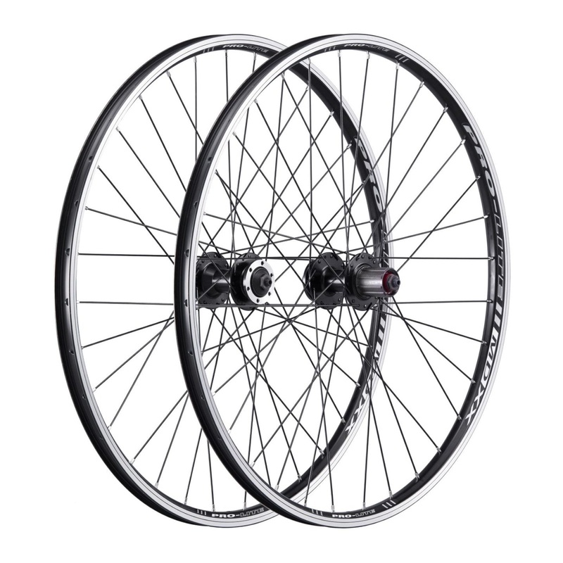 Pro-Lite Pro-Lite Prologue MD-20 Alloy Clincher XC Disc/Rim Brake 26 Inch Bike Wheel Set