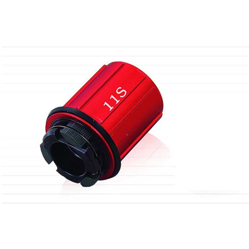 RSP Shimano 11 Speed Freehub Body For Road 150P Wheels Red 3 Pawl SWH0700R (D)