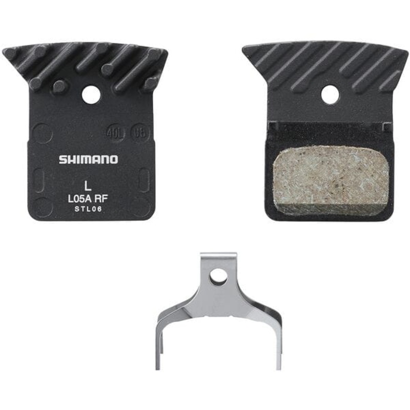 Shimano L05A-RF Resin With Cooling Fins Disc Bike Brake Pads