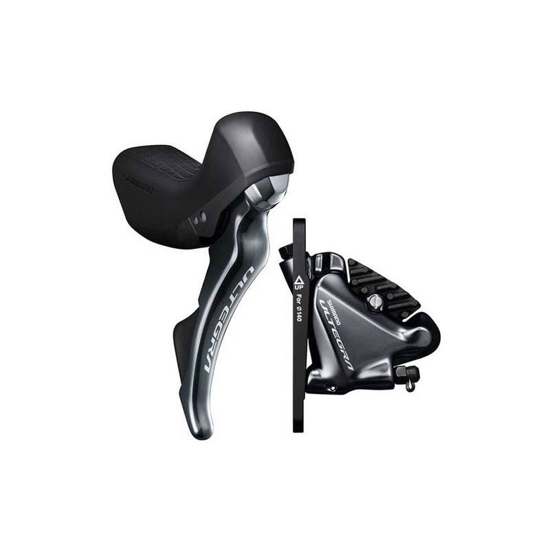 Shimano Ultegra R8020 STI Gear Shifter and Ultegra Disc Caliper Kit