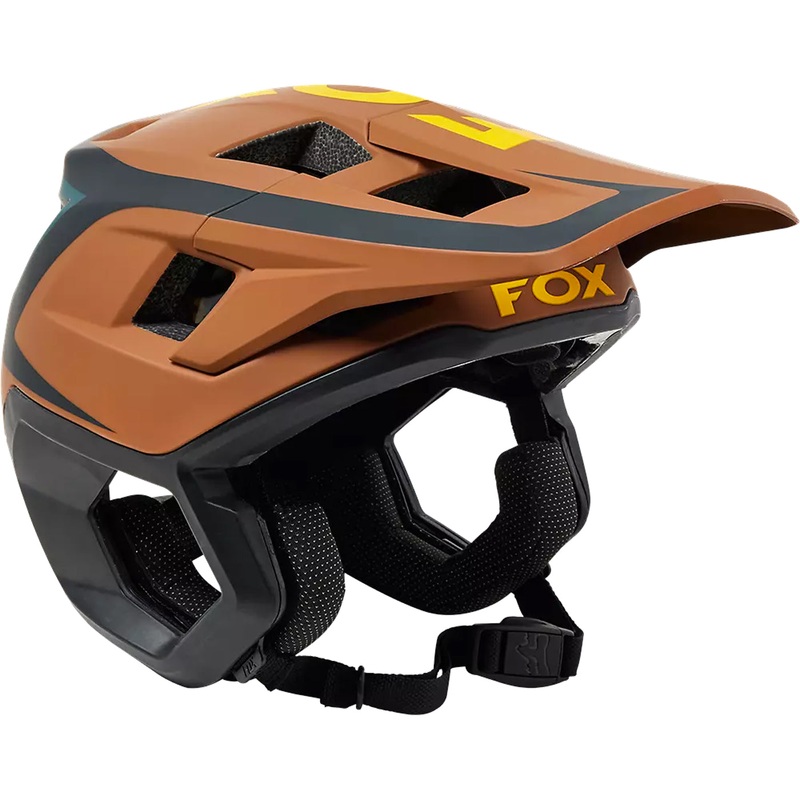 Casco Fox Dropframe Pro Dvide – Marrone