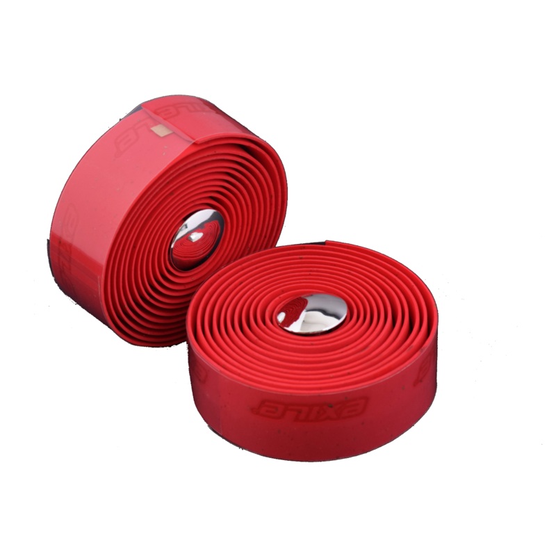 CLAUD BUTLER EXILE EVA FOAM CORK RACING ROAD BIKE COMFORT HANDLEBAR GRIP TAPE RED PAIR