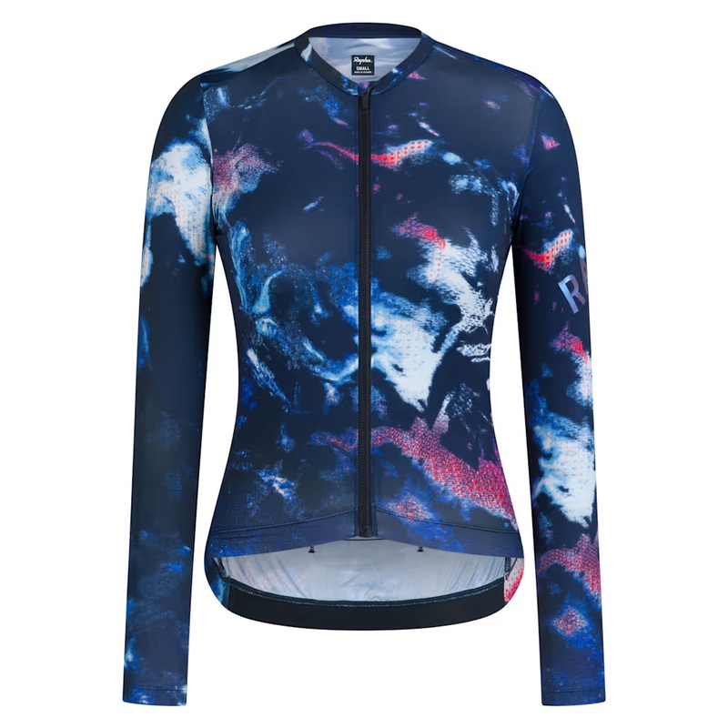 Maglia maniche lunghe donna Rapha Pro Team Lightweight – Cosmic print