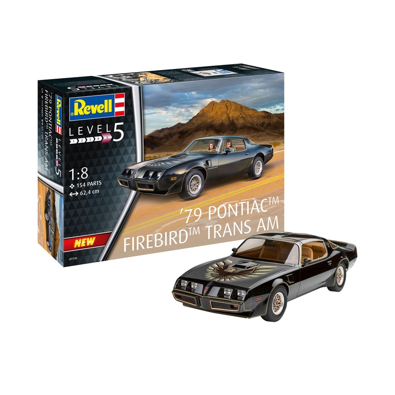 Revell Pontiac Firebird Trans Am 1:8 Car Model Kit