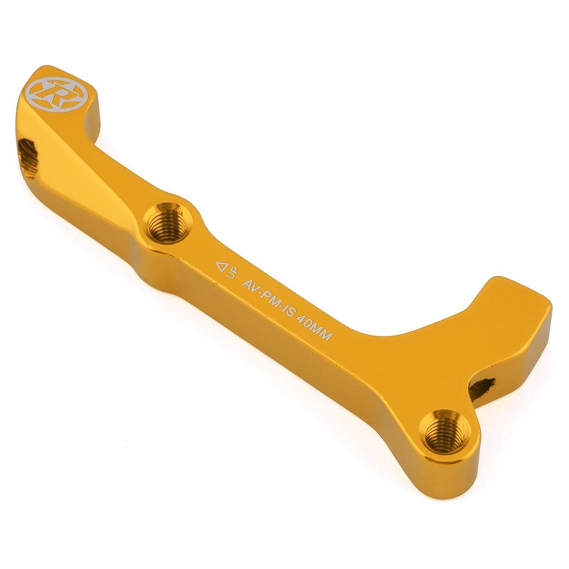 Reverse Components Disc Brake Adapters (Gold) (IS Mount | Avid) (180mm Rear)