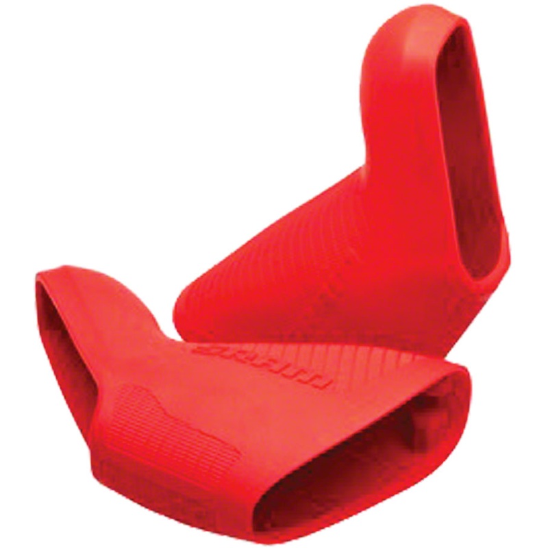 SRAM Cable Brake Hood Covers Red Fit 2013 Red 10-Speed Red 22 Force 22 Rival 22 Pair