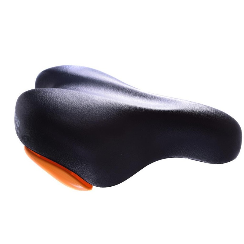 CHILDRENS BIKE SADDLE JEEP SELLE ROYAL ORANGE KIDDIES CYCLE SEAT + BRACKET NEW