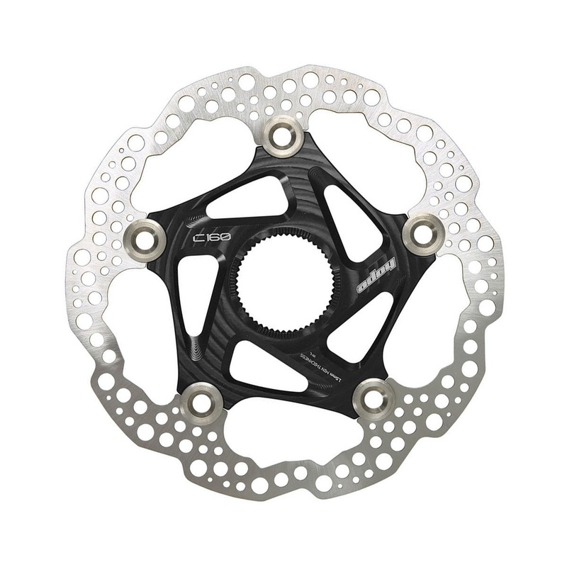Hope MTB Floating Disc Brake Rotor (Black) (Centerlock) (160mm)