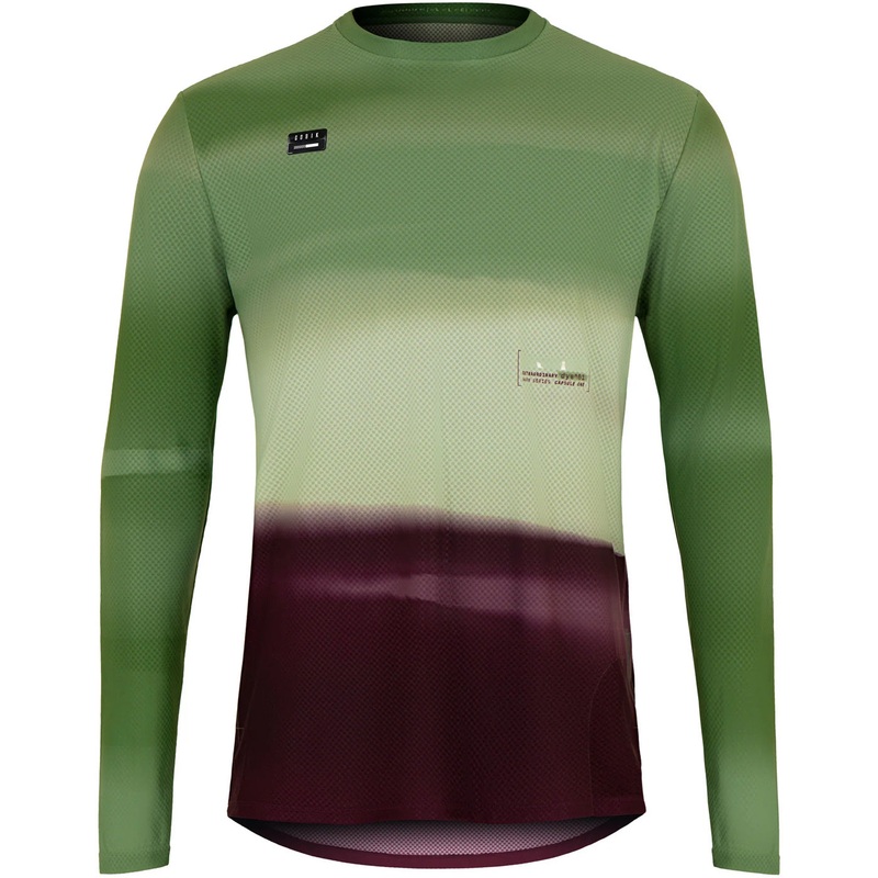 Maglia maniche lunghe Gobik Terrain Jupiter – Verde