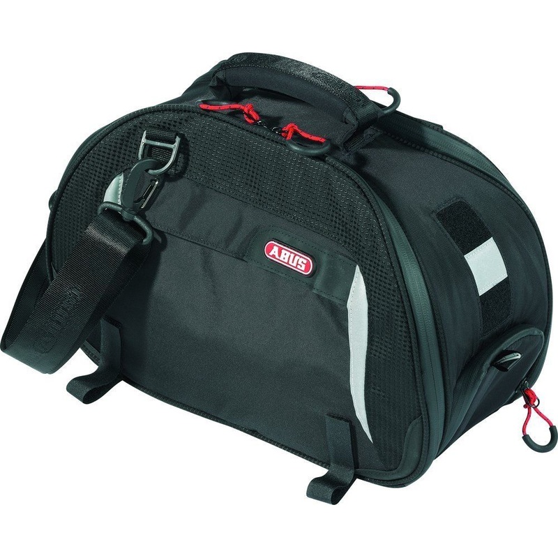 ABUS ONYX ST650 RACKPACK HIGHEND BIKE BAG PANNIER CARRIER FITTING + RAIN COVER