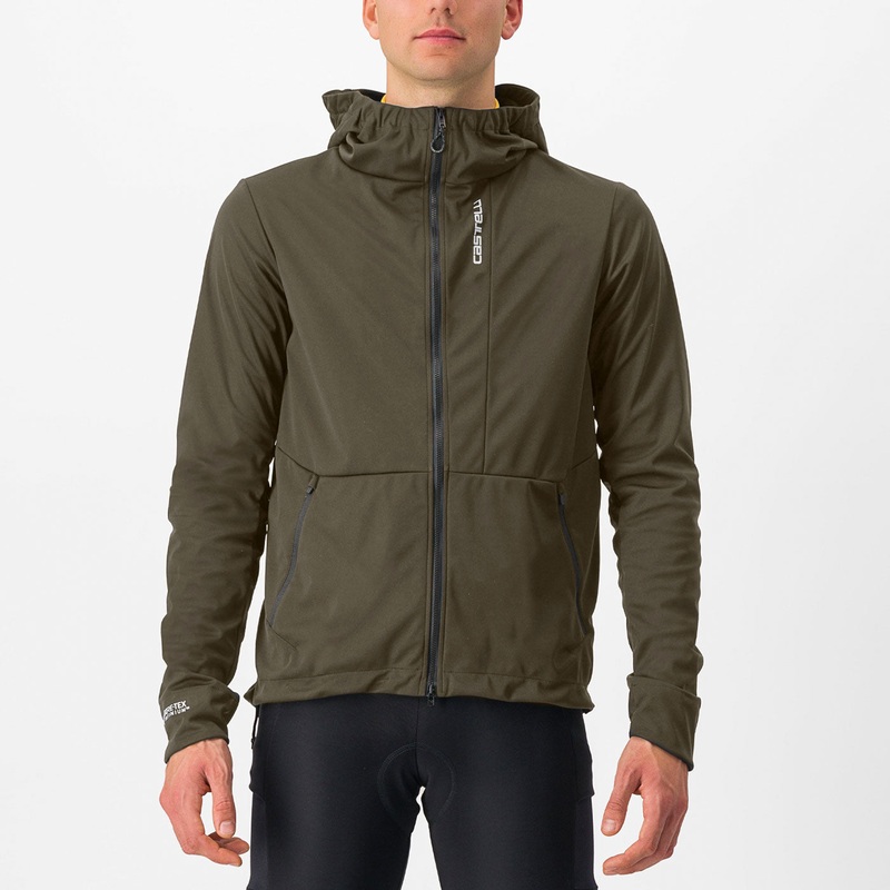 Giacca Castelli Trail Hoodie – Verde