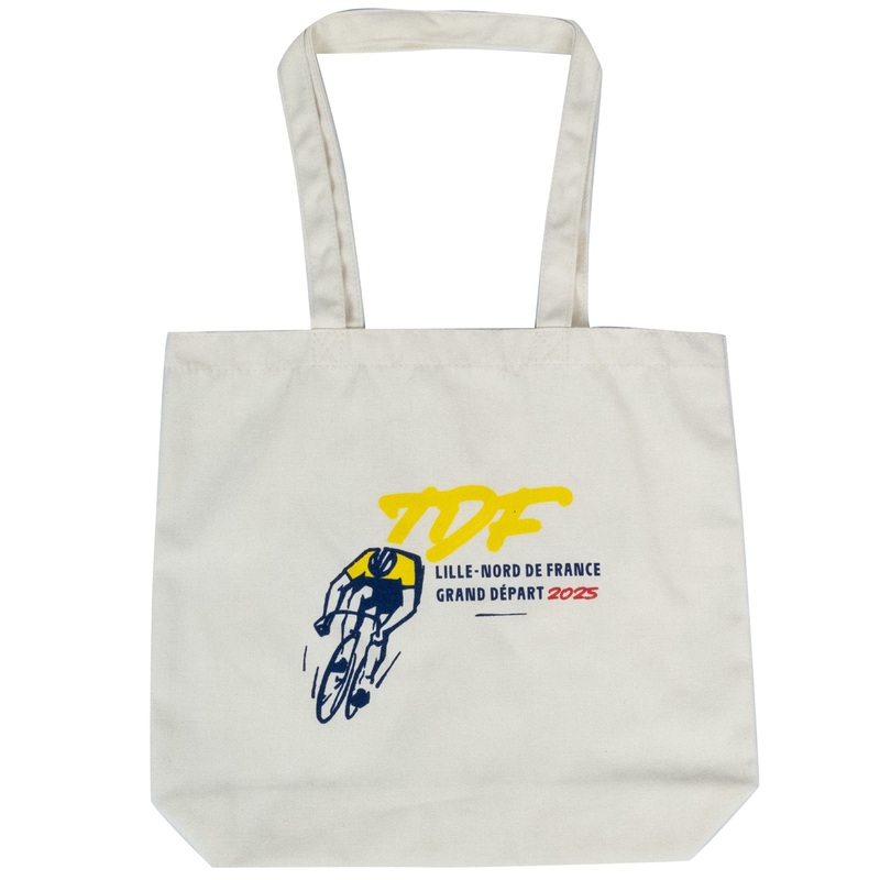 Borsa in cotone Tour de France 2025 – Grand Depart Lille-Nord