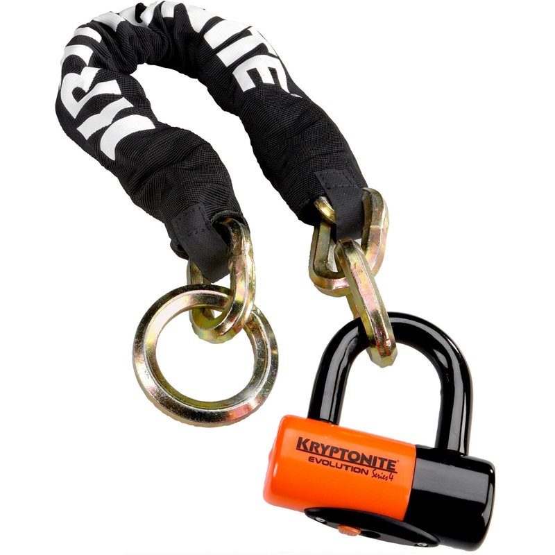 Kryptonite New York 1213 12mm 120cm Bike Chain Lock With EVS4 Shackle